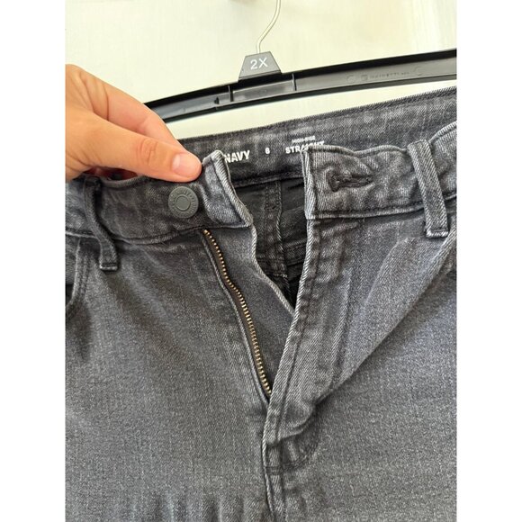 Old Navy women’s size 8 High Rise Straight black pants - Picture 4 of 7